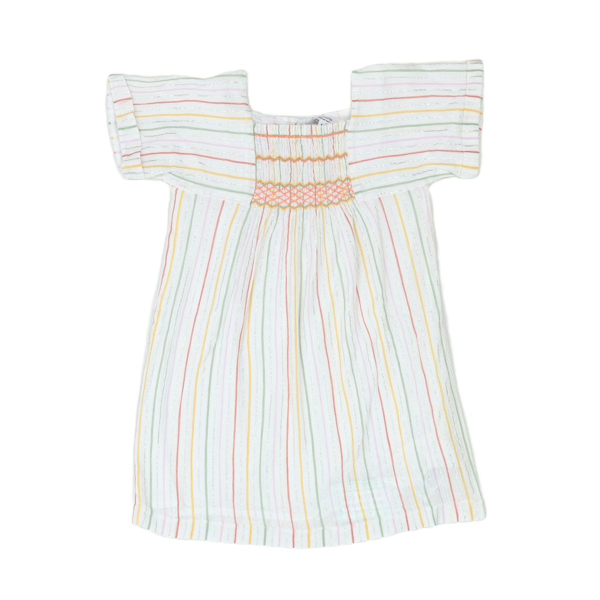 BONPOINT - ROBE - BLANC - 8 ANS