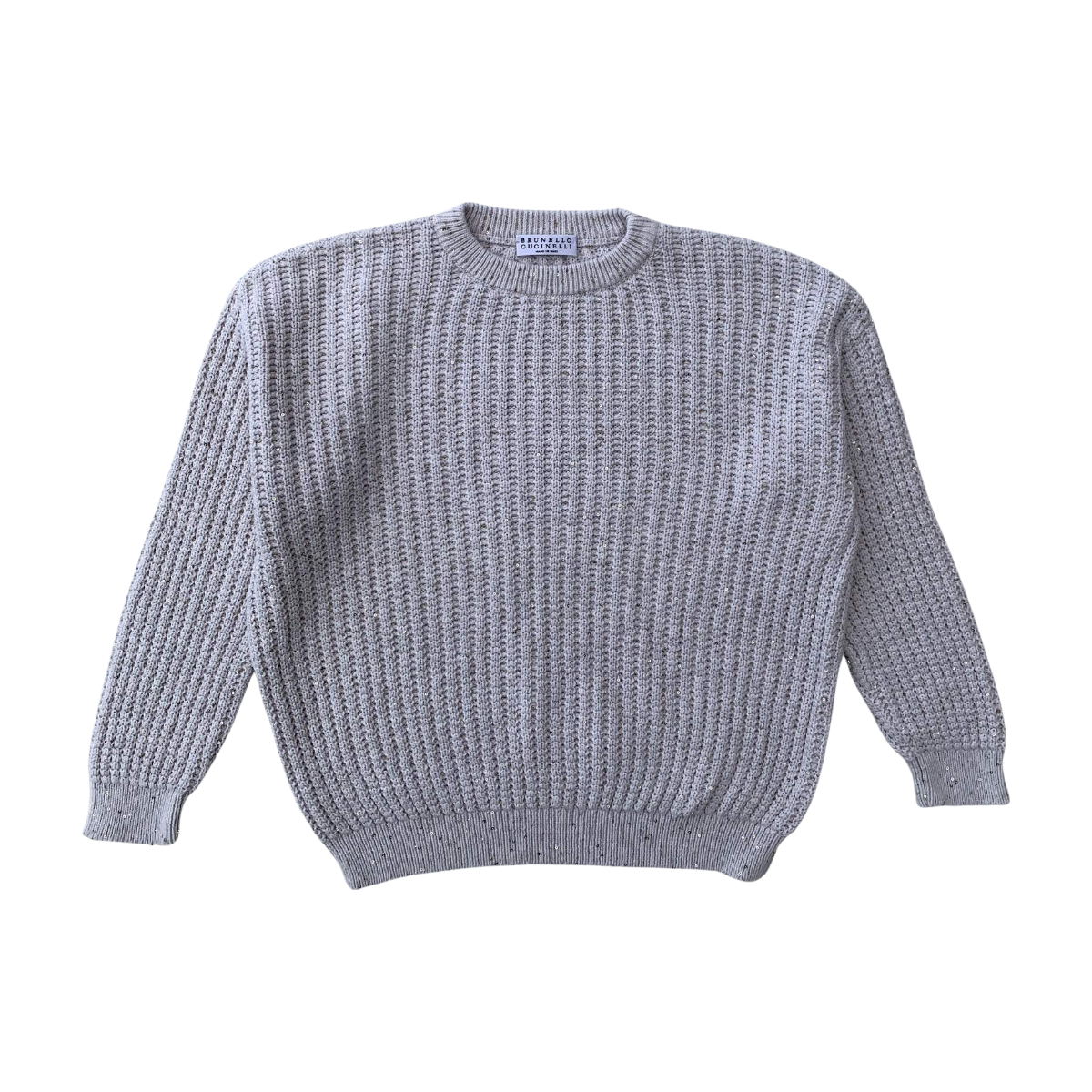 BRUNELLO CUCINELLI - PULL - BEIGE - 8 ANS