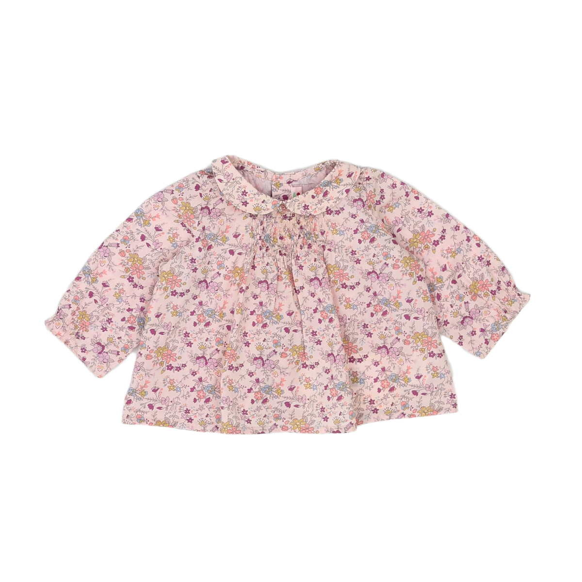 BONPOINT - BLOUSE - ROSE - 6 MOIS