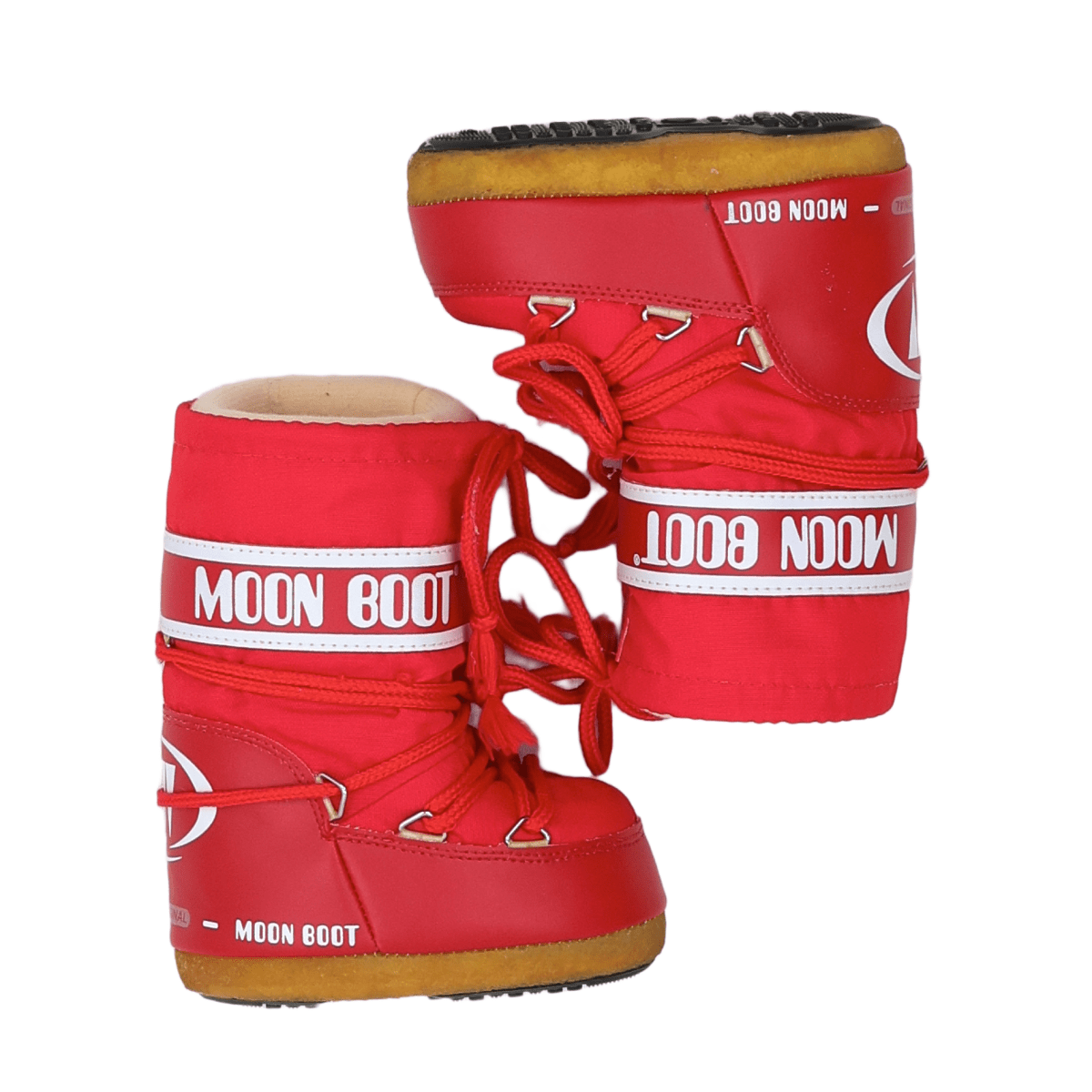 MOON BOOTS - BOTTES - ROUGE, BLANC - 23