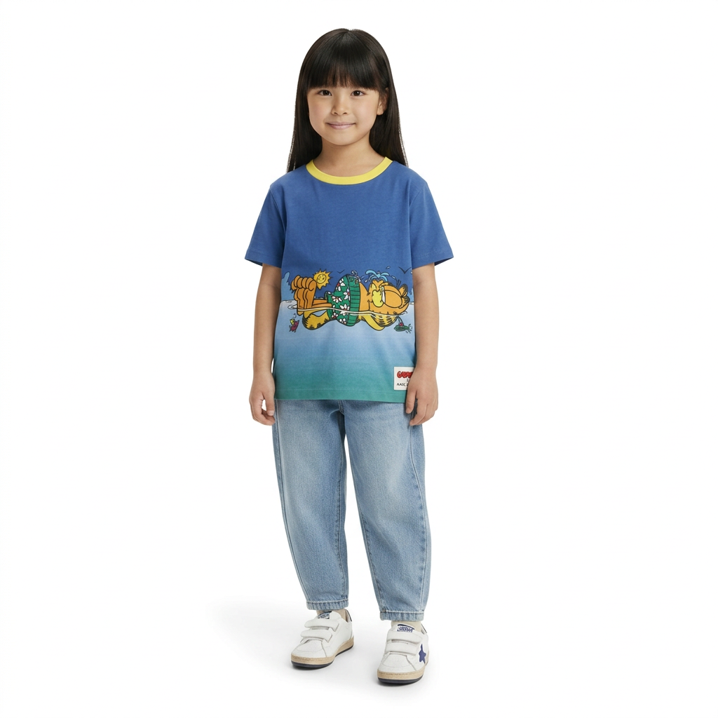 MARC JACOBS - T-SHIRT - BLEU - 6 ANS