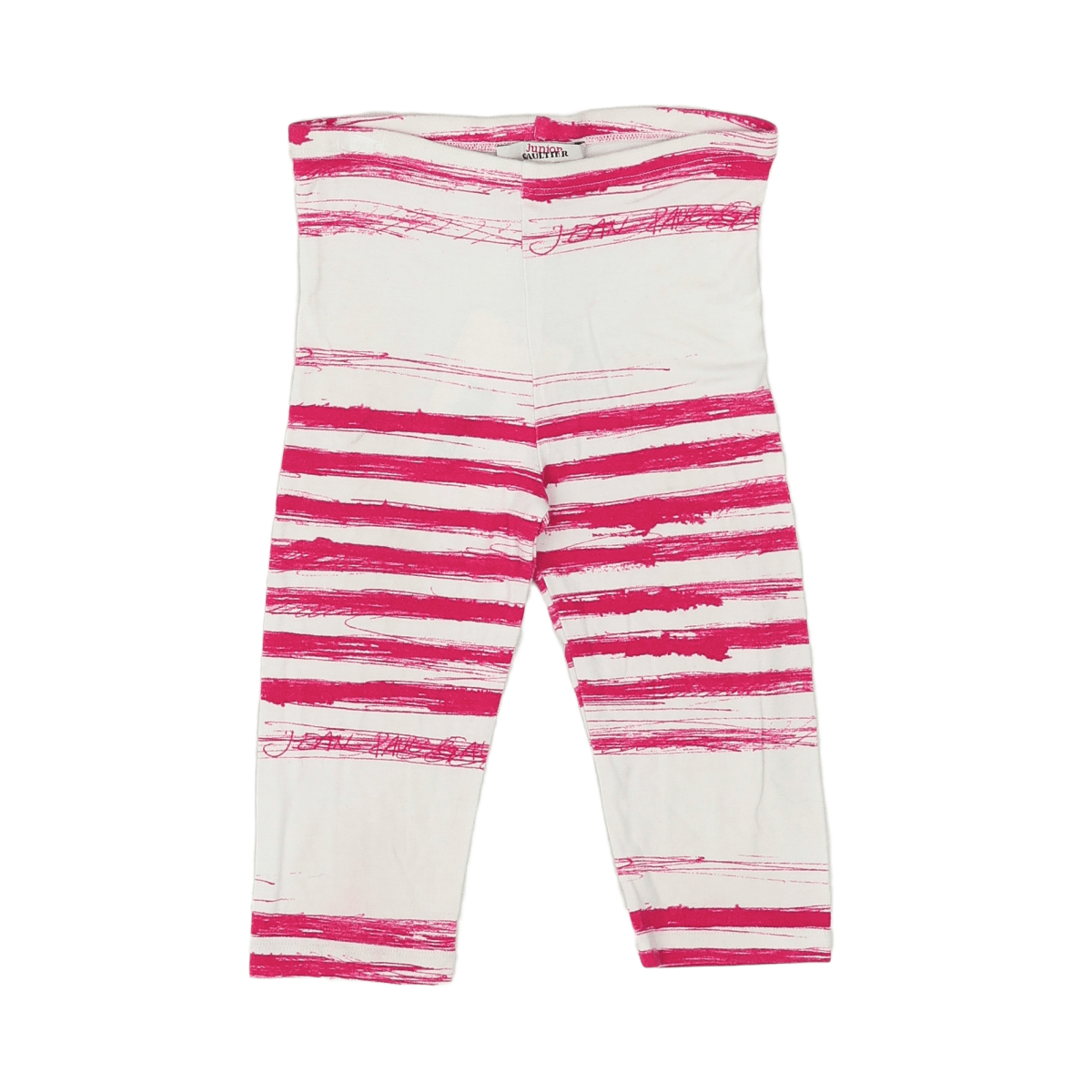 JUNIOR GAULTIER - LEGGING - BEIGE, ROSE - 6 ANS