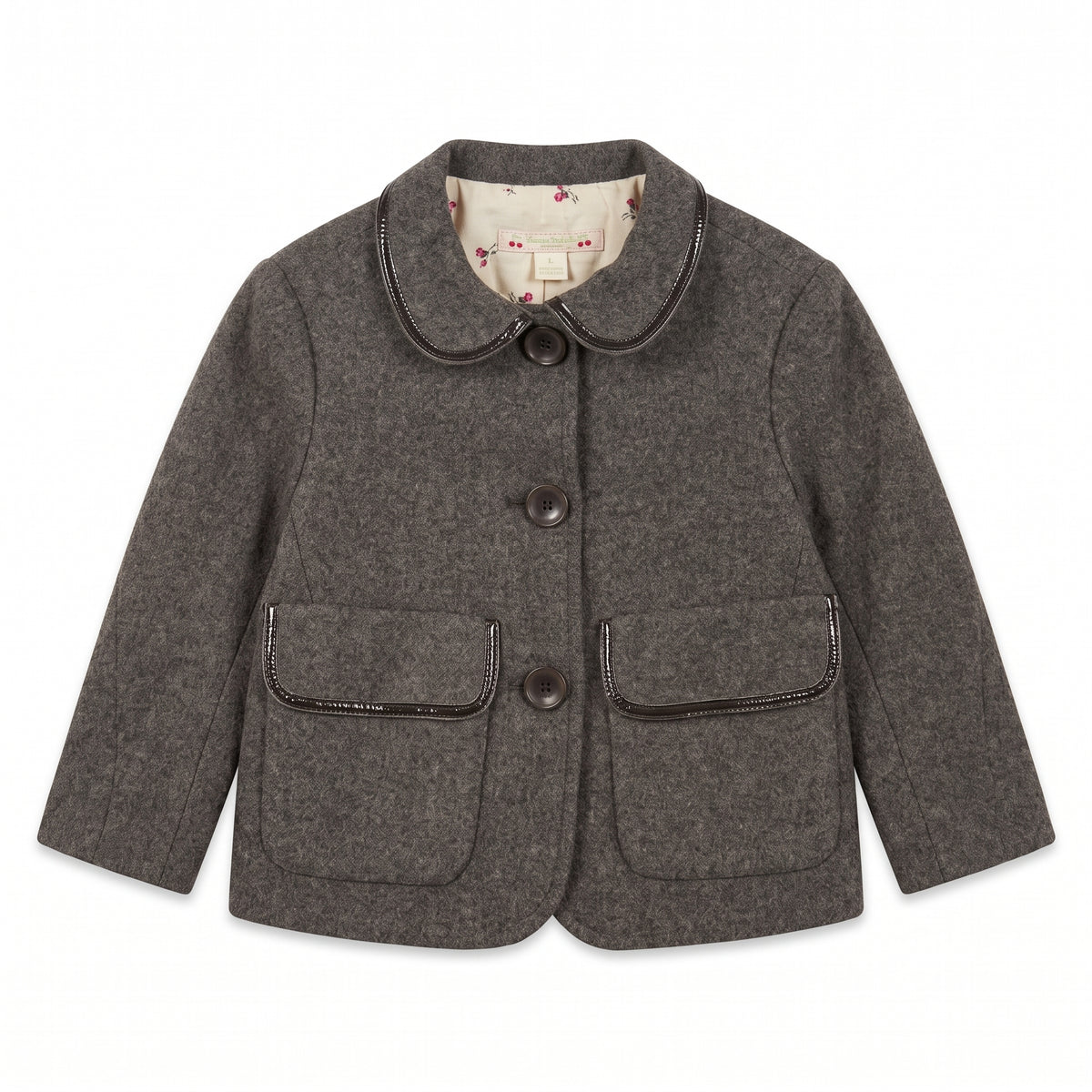 BONPOINT - VESTE - GRIS - 3 ANS