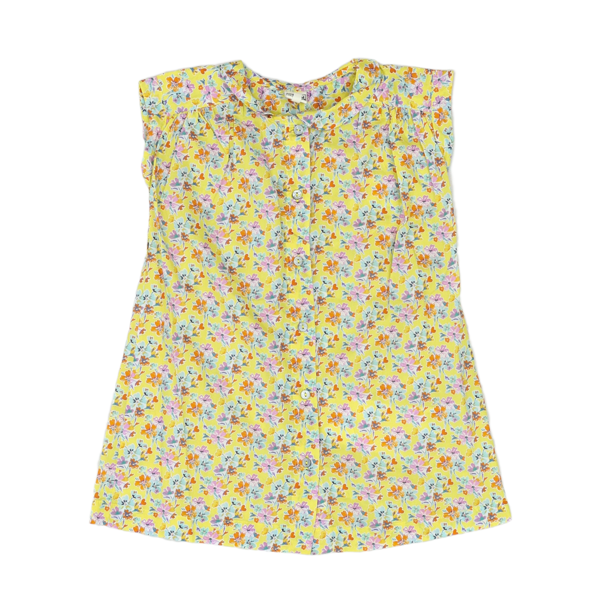 BONTON - ROBE - JAUNE - 4 ANS