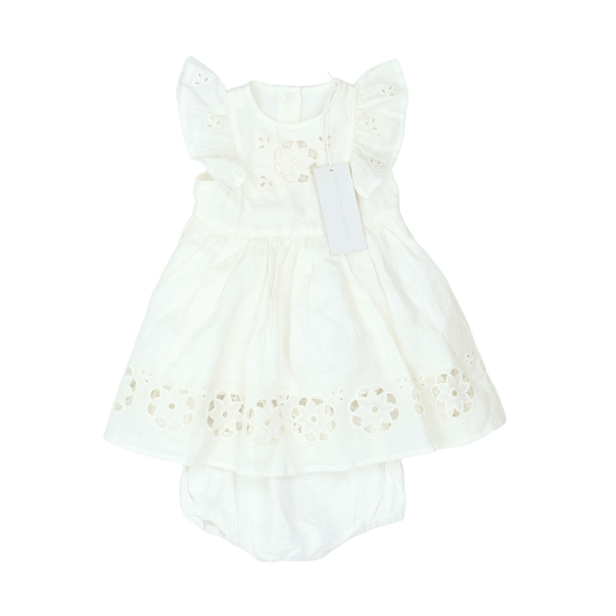 STELLA MCCARTNEY - ROBE - BLANC - 12 MOIS