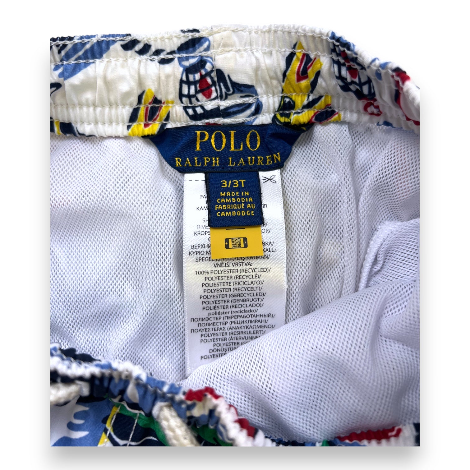 RALPH LAUREN - SWIM SHORTS - MULTICOLOR - 3 YEARS