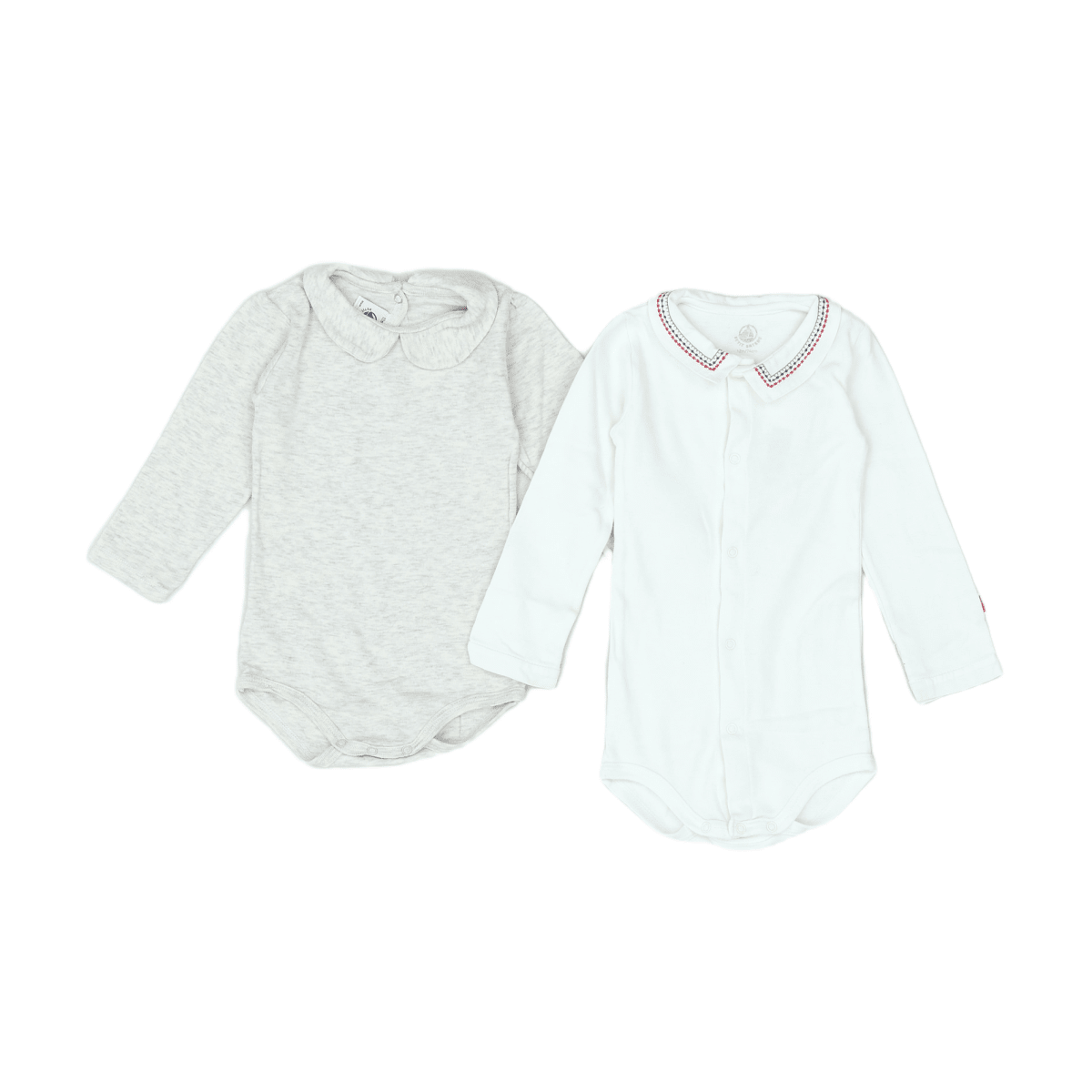 KLEINES BOOT - SET - WEISS, GRAU - 18 MONATE