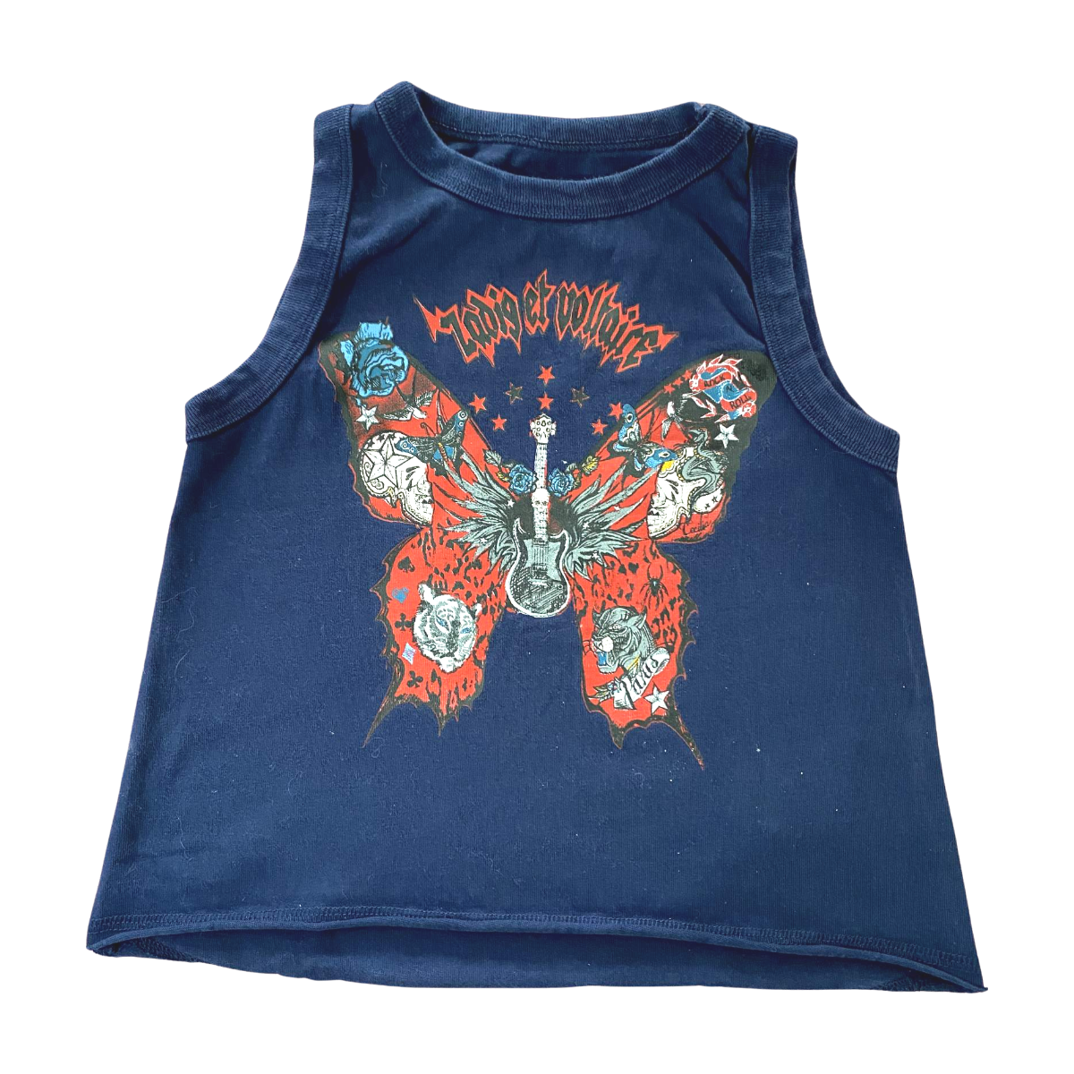 ZADIG & VOLTAIRE - DÉBARDEUR - BLEU - 8 ANS