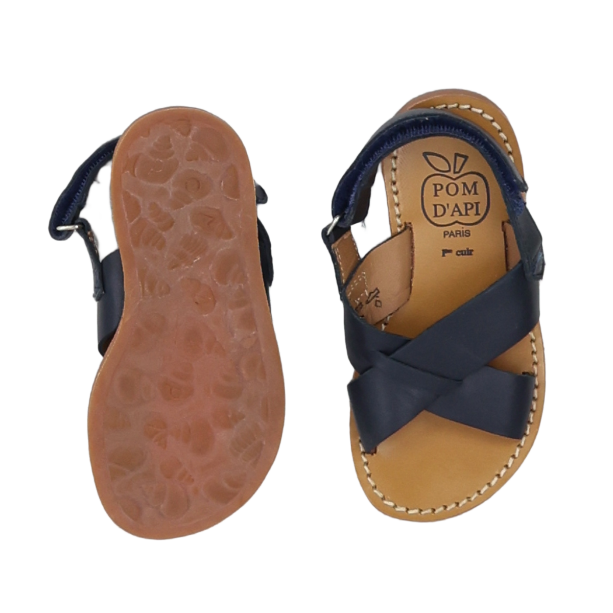 POM D'API - SANDALES - BLEU - 25