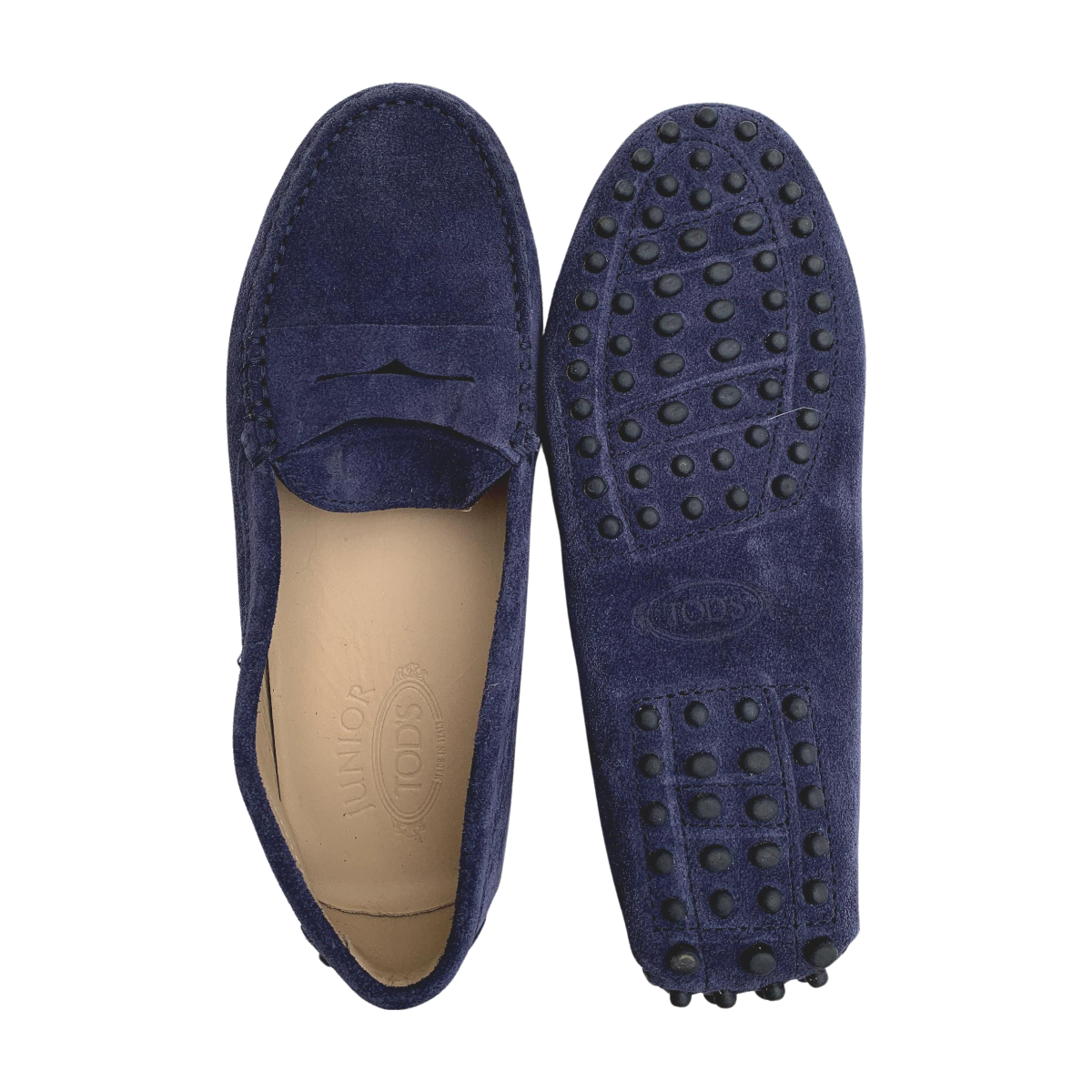TOD'S - MOCASSINS - BLEU - 33