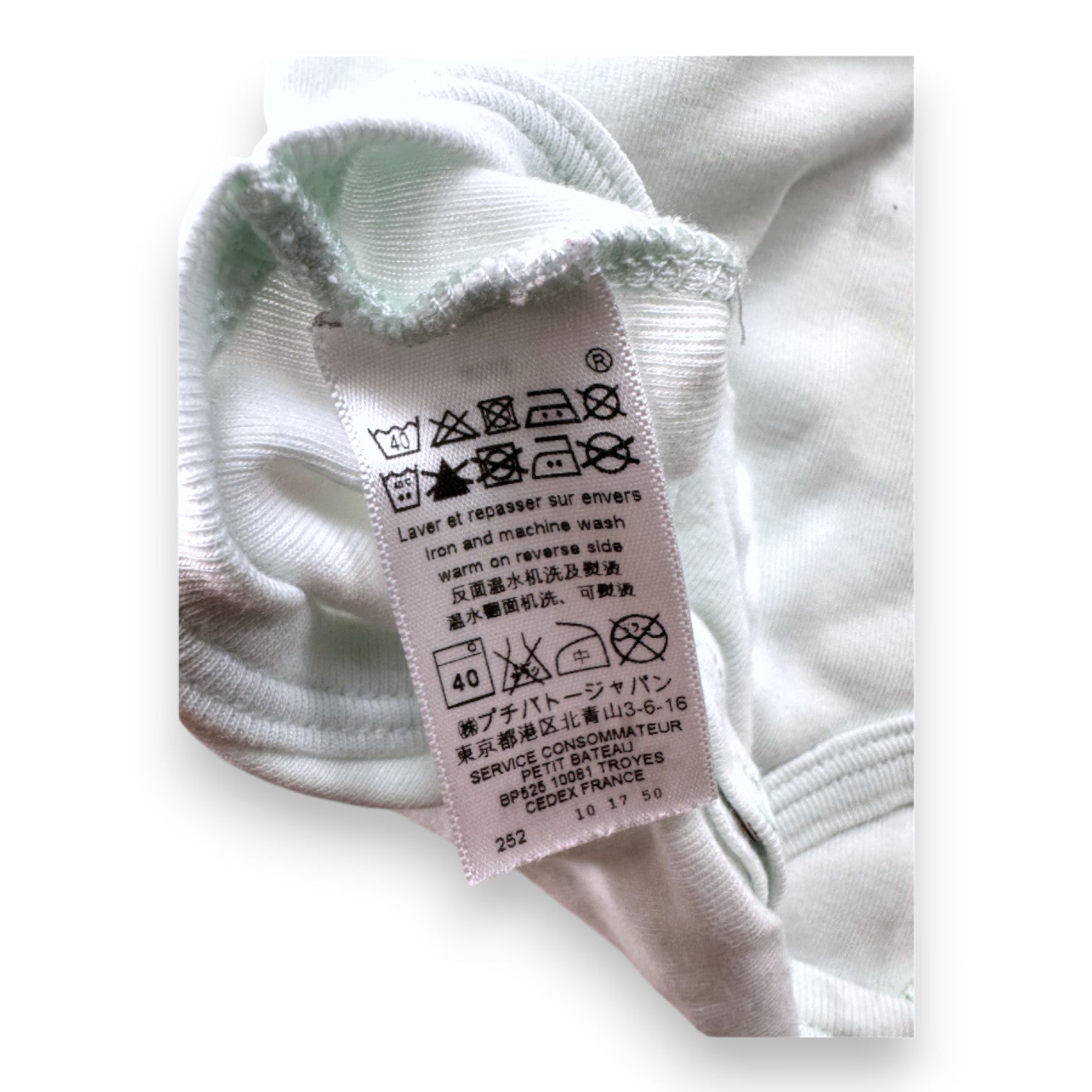 LITTLE BOAT - BODY - GRÜN - 6 MONATE