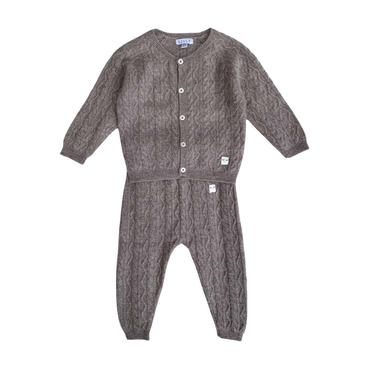 LIVLY - ENSEMBLE - MARRON - 6 MOIS