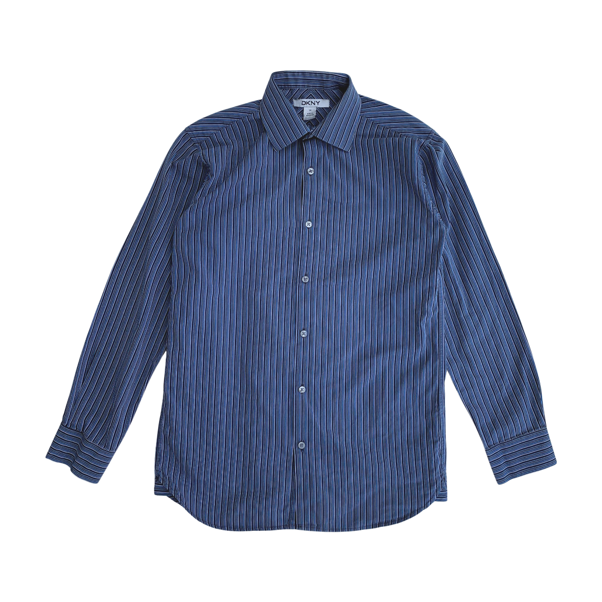 DKNY - CHEMISE - BLEU - 14 ANS