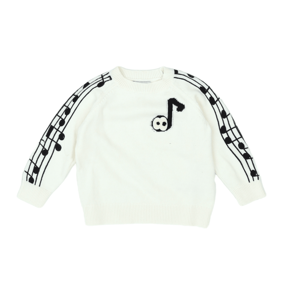 STELLA MCCARTNEY - PULL - BLANC, NOIR - 4 ANS