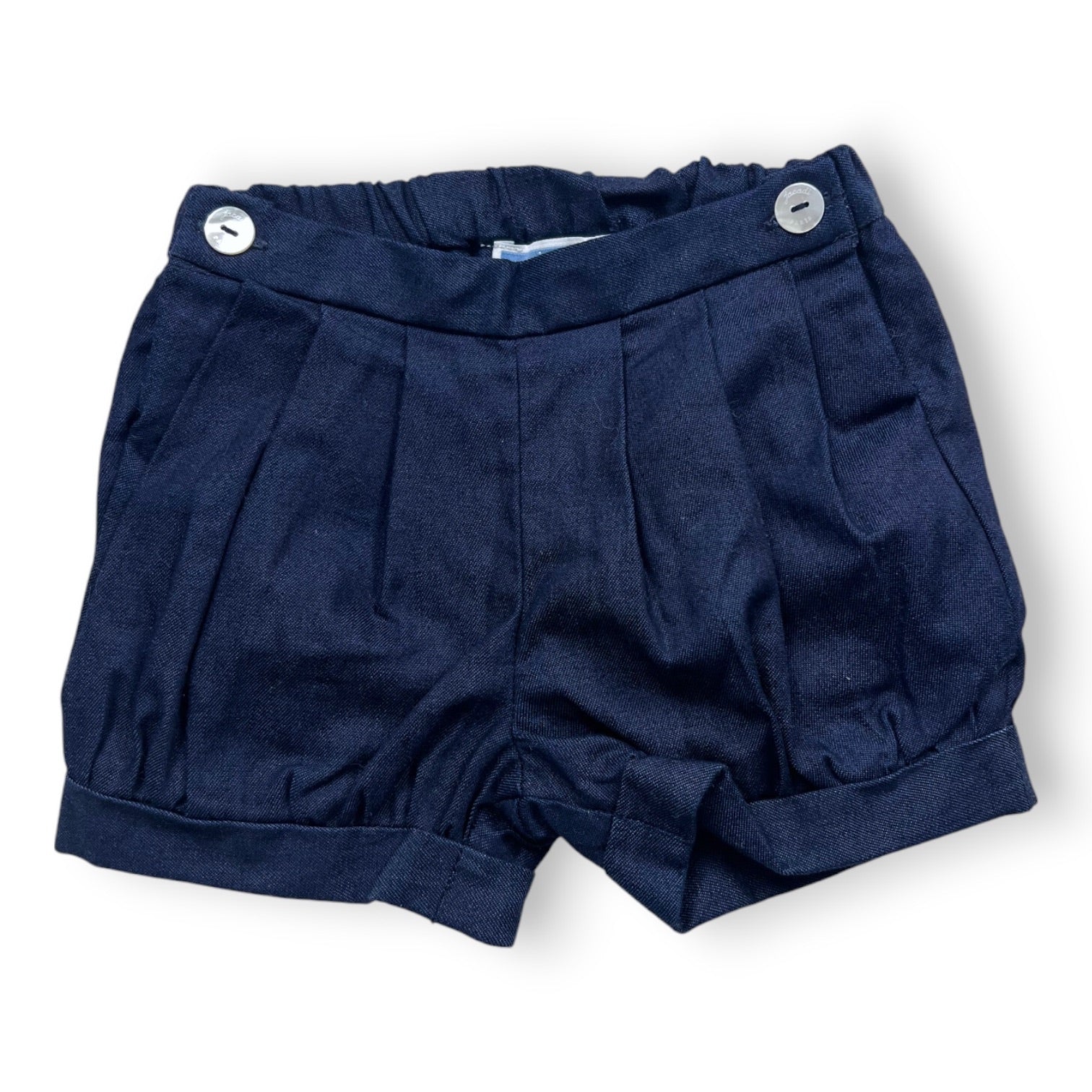 JACADI - SHORTS - BLUE - 6 MONTHS