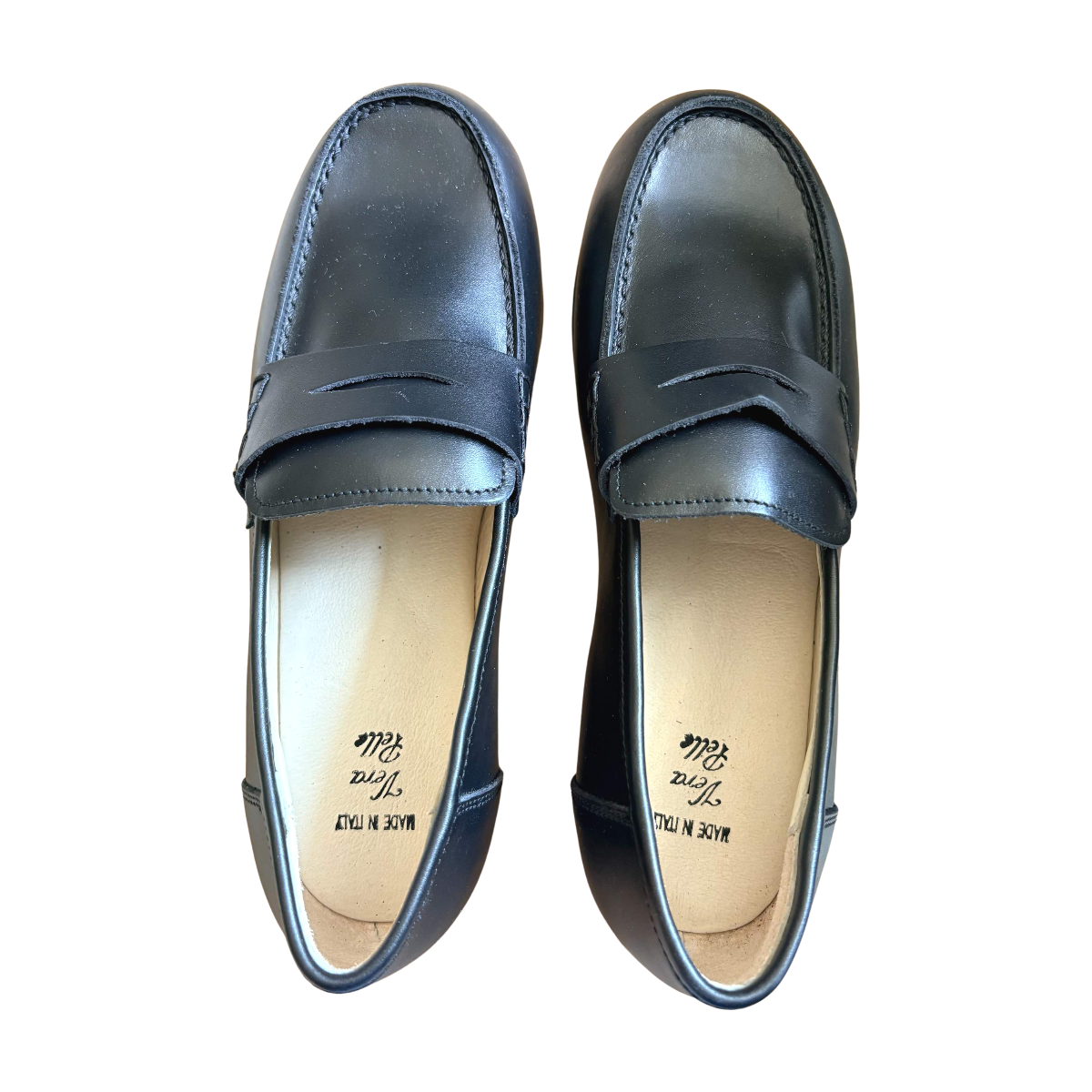 VERA PELLE MONACO - DERBIES - NOIR - 36