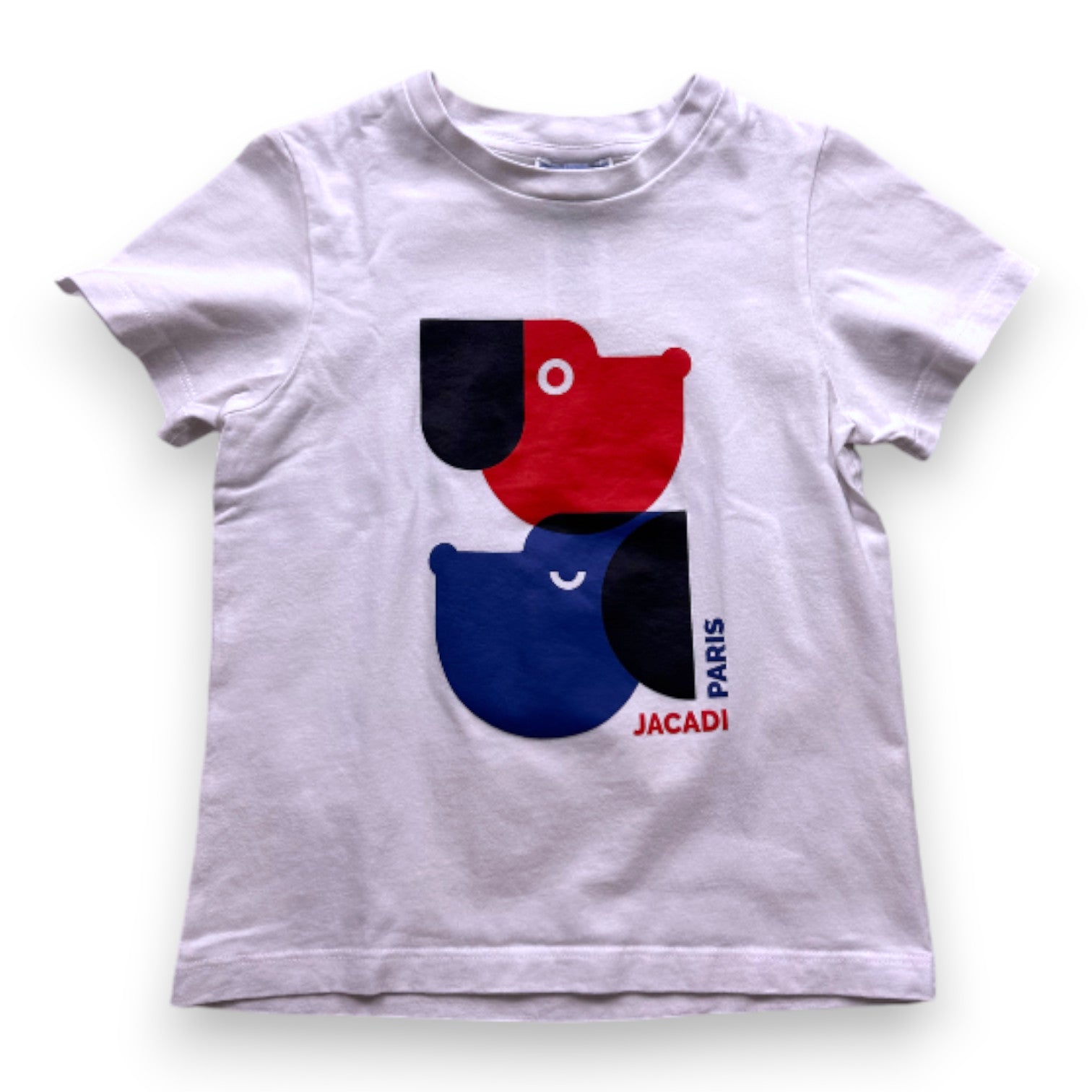 JACADI - T-SHIRT - WEIß - 6 JAHRE
