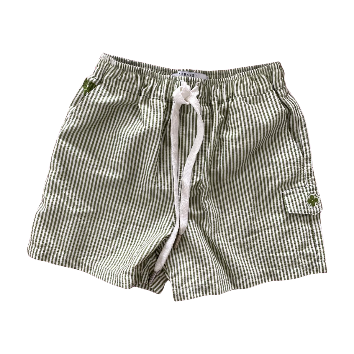 TARTINE & CHOCOLAT - SHORT DE BAIN - VERT, BLANC - 8 ANS