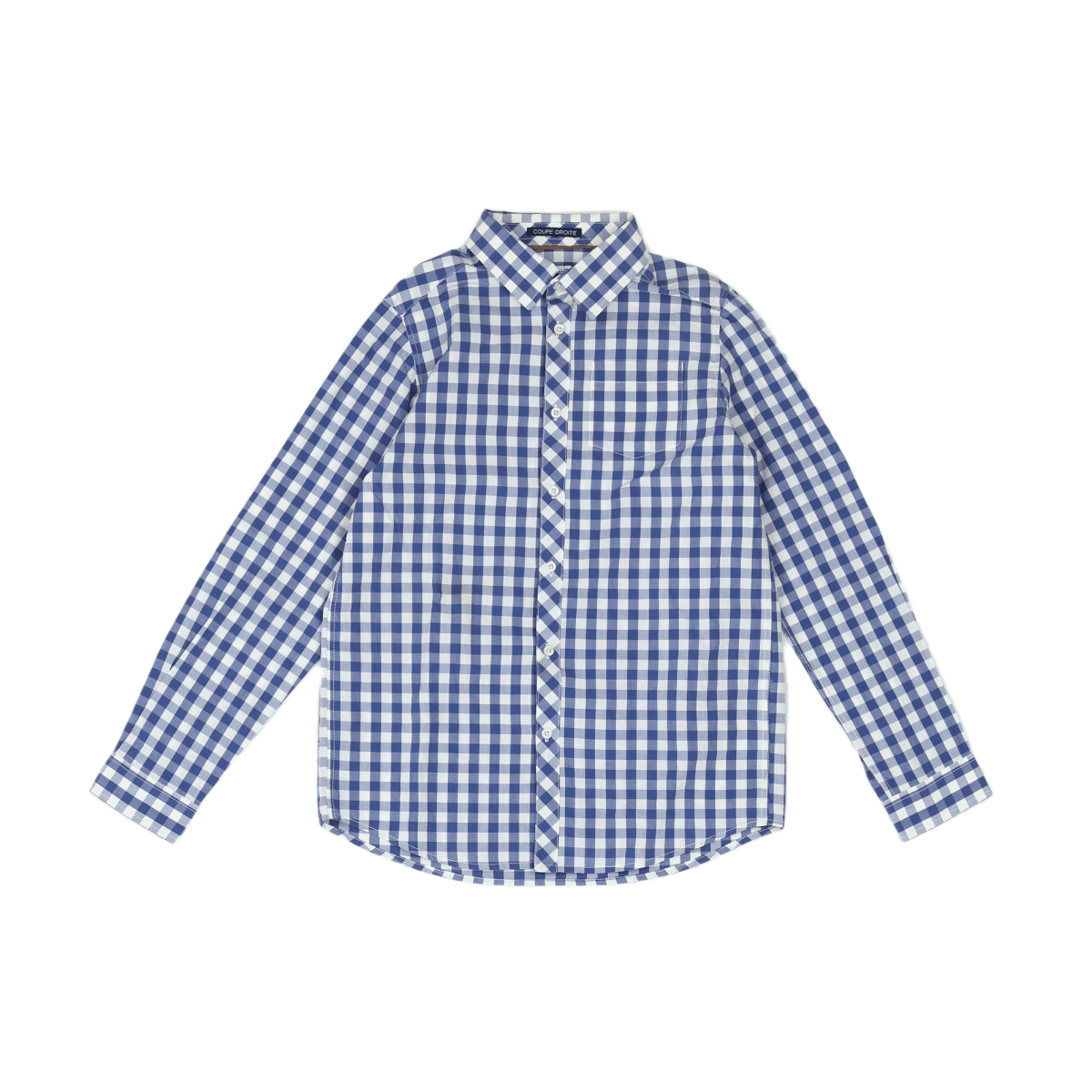 CYRILLUS - SHIRT - WHITE, BLUE - 12 YEARS