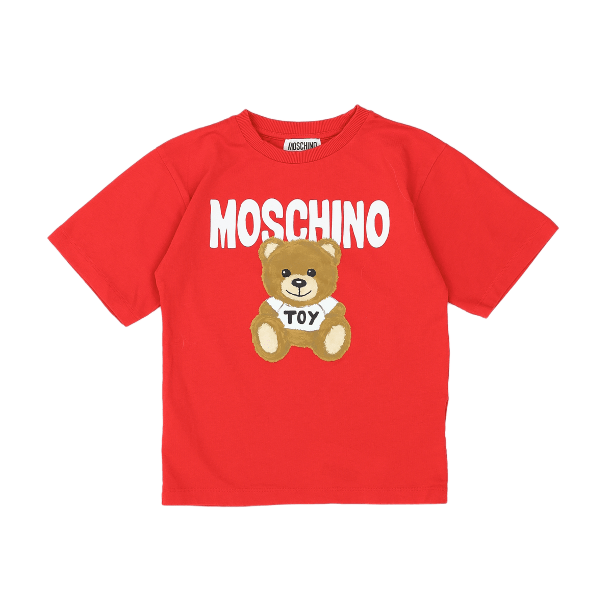MOSCHINO - T-SHIRT - ROUGE - 6 ANS