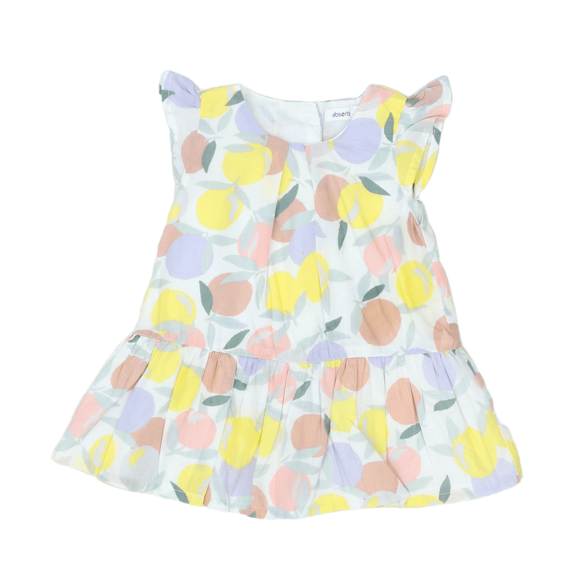 ABSORBA - ROBE - BLANC, MULTICOLORE - 9 MOIS