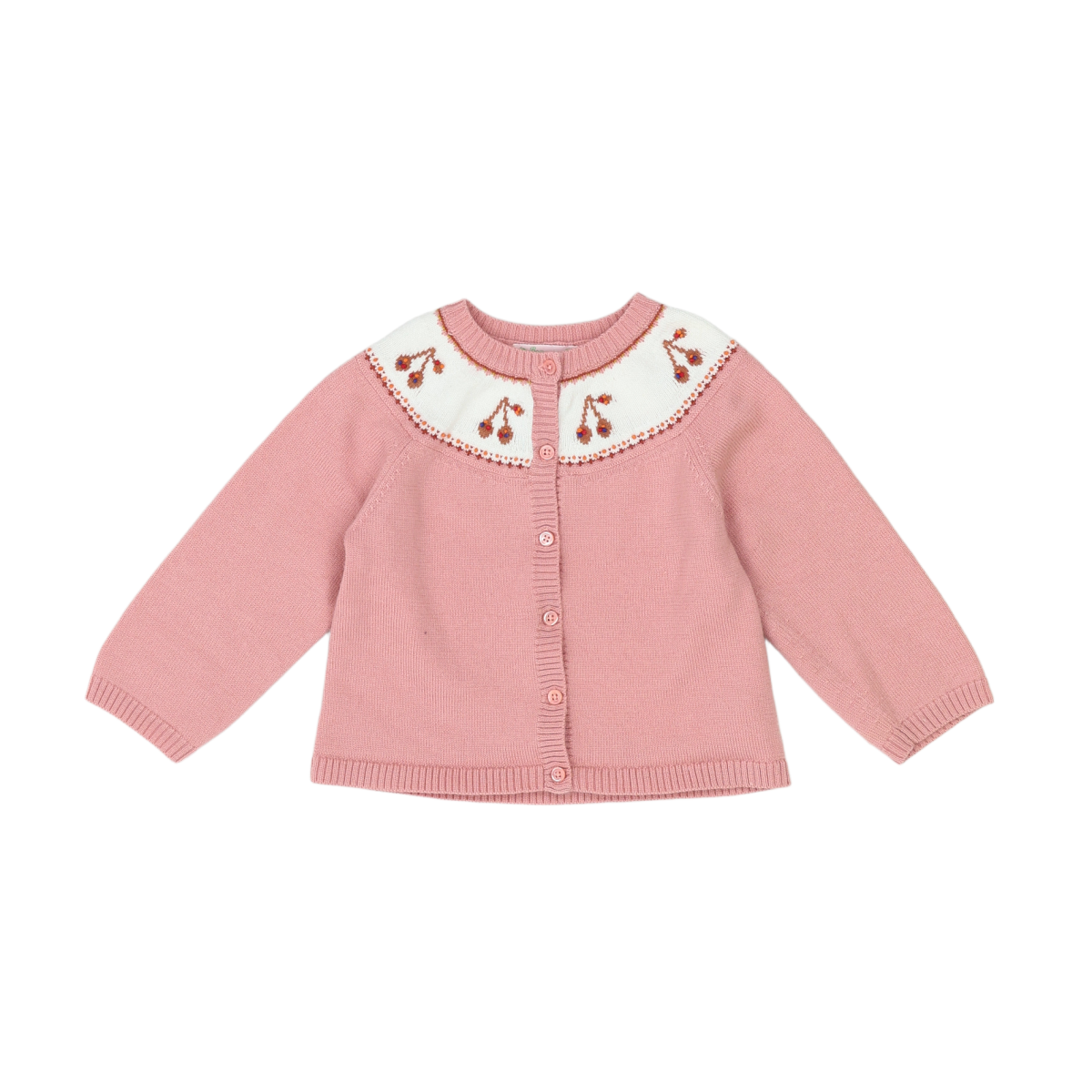 BONPOINT - CARDIGAN - ROSE - 3 ANS