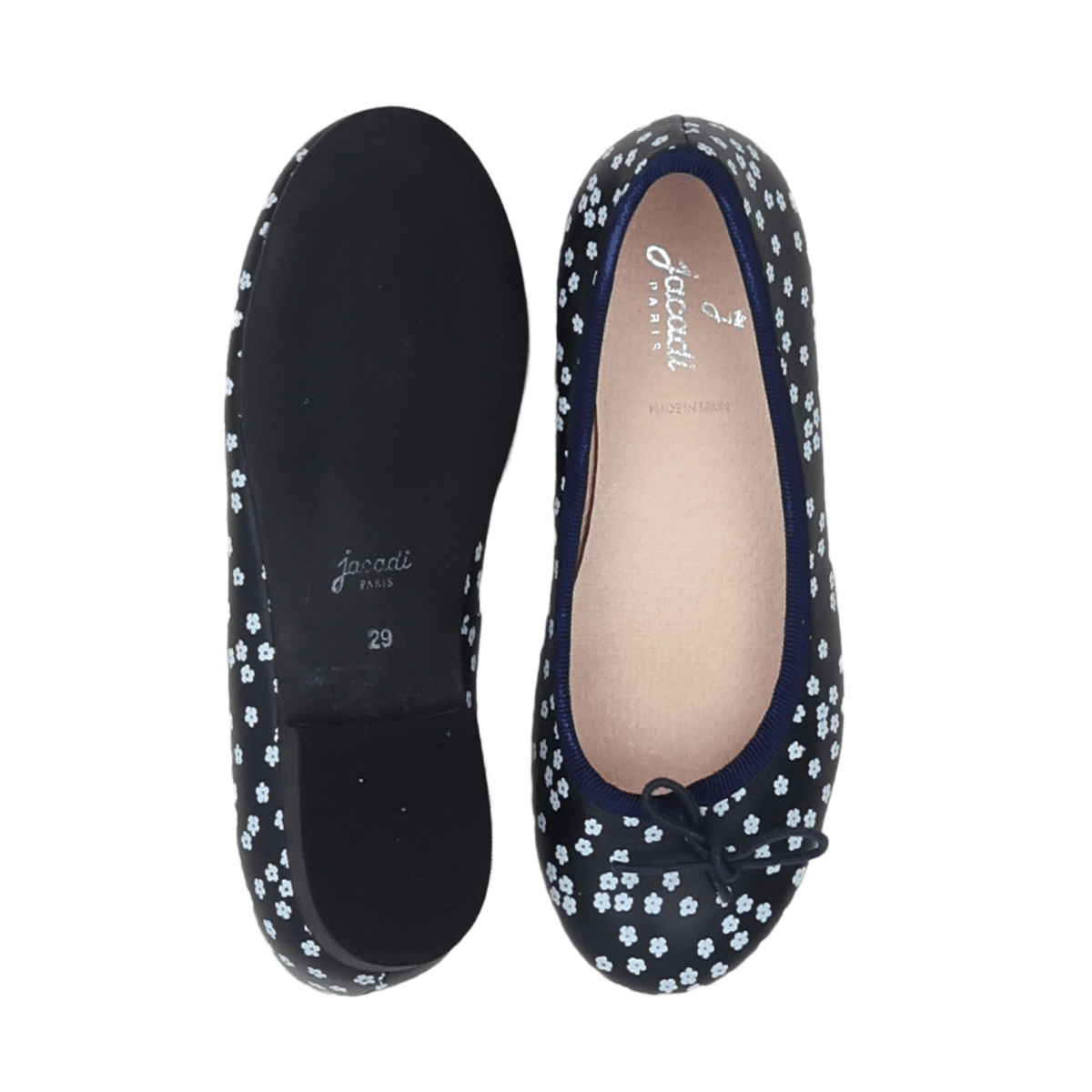 JACADI - BALLERINES - BLEU, BLANC - 29