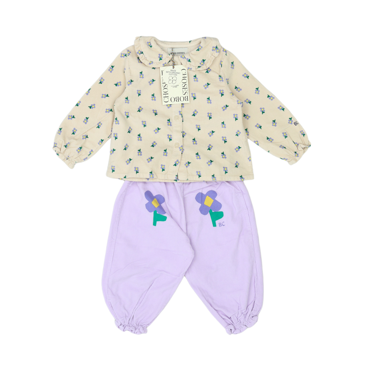 BOBO CHOSES - ENSEMBLE - VIOLET - 18 MOIS