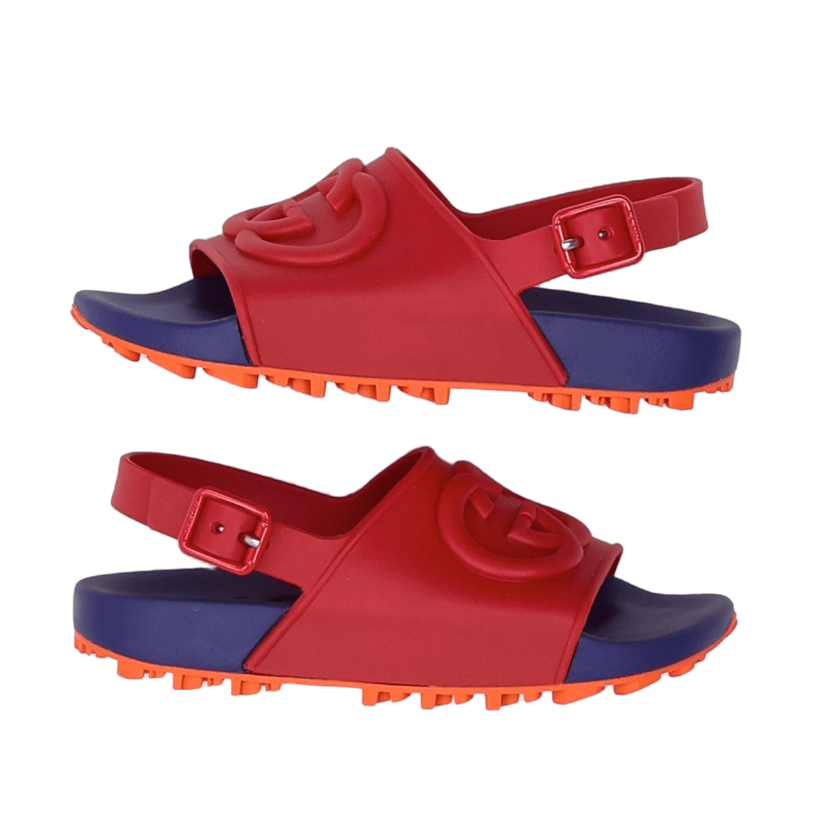 GUCCI - SANDALEN - ROT, LILA - 31