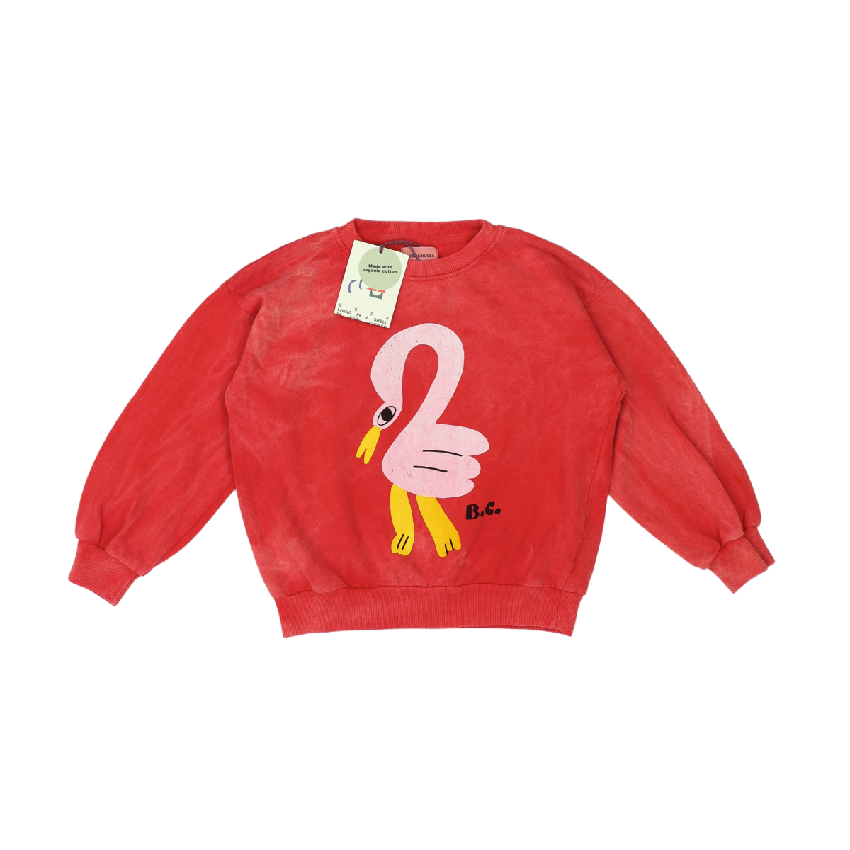 BOBO CHOSES - PULL - ORANGE - 8 ANS