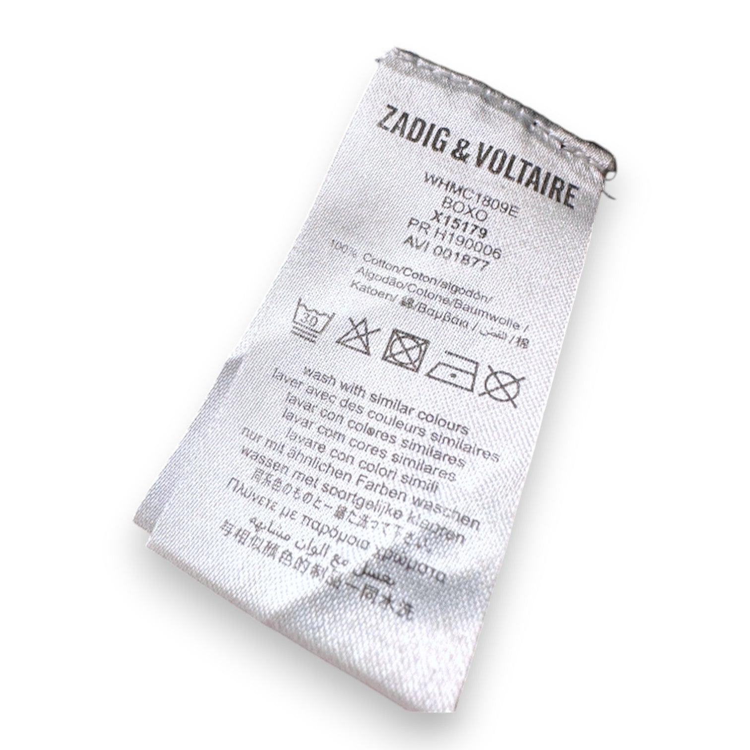 ZADIG & VOLTAIRE - T-SHIRT - BLACK - 5 YEARS