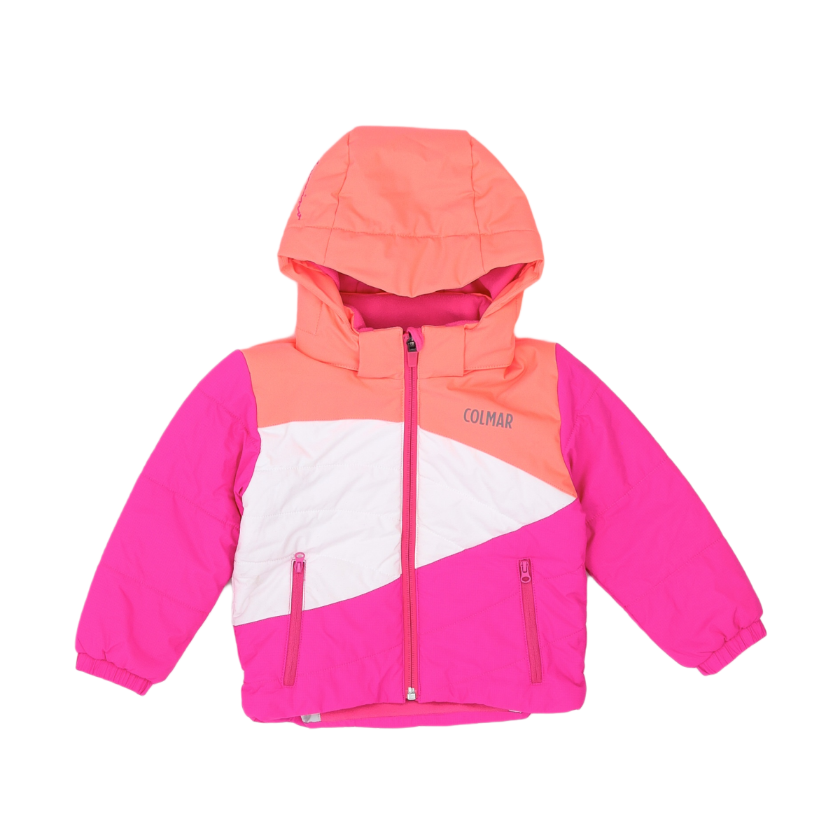 COLMAR - MANTEAU - ROSE, BLANC - 24 MOIS