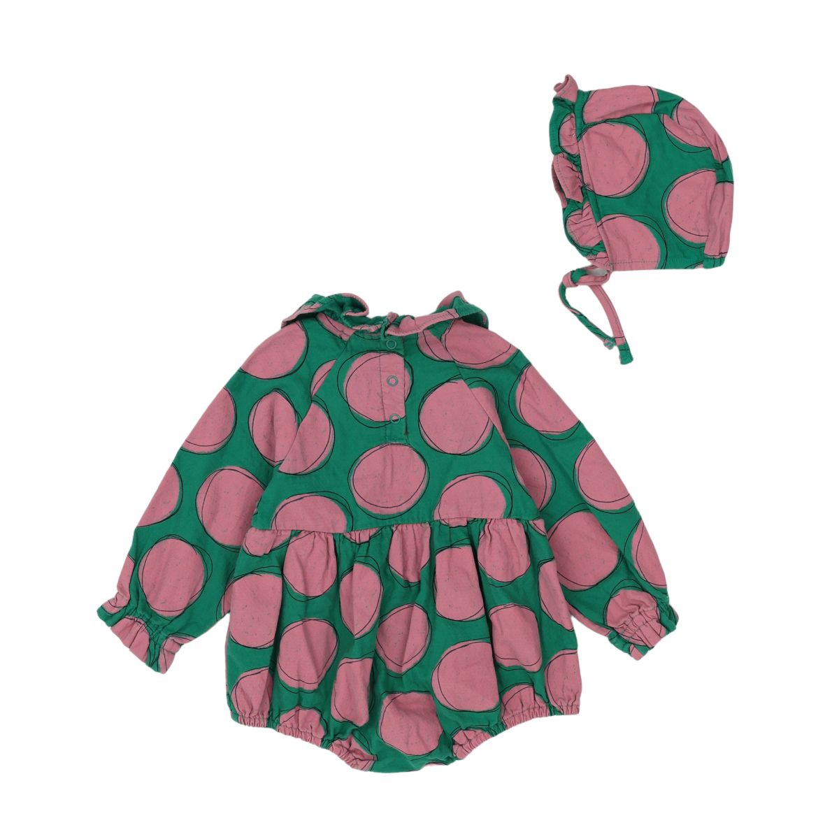 JELLY MALLOW - BARBOTEUSE - VERT, ROSE - 18 MOIS