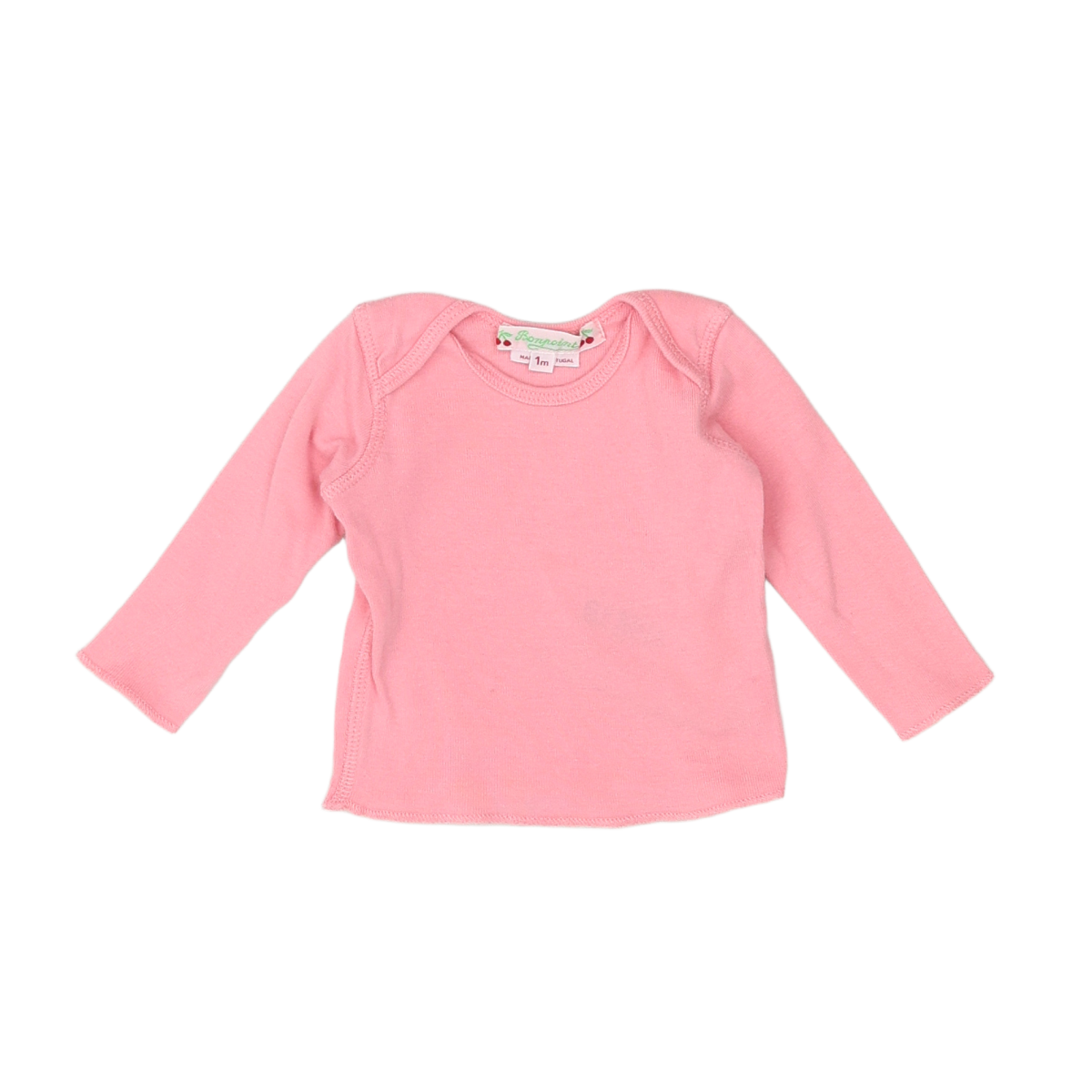 BONPOINT - T-SHIRT - ROSE - 1 MOIS
