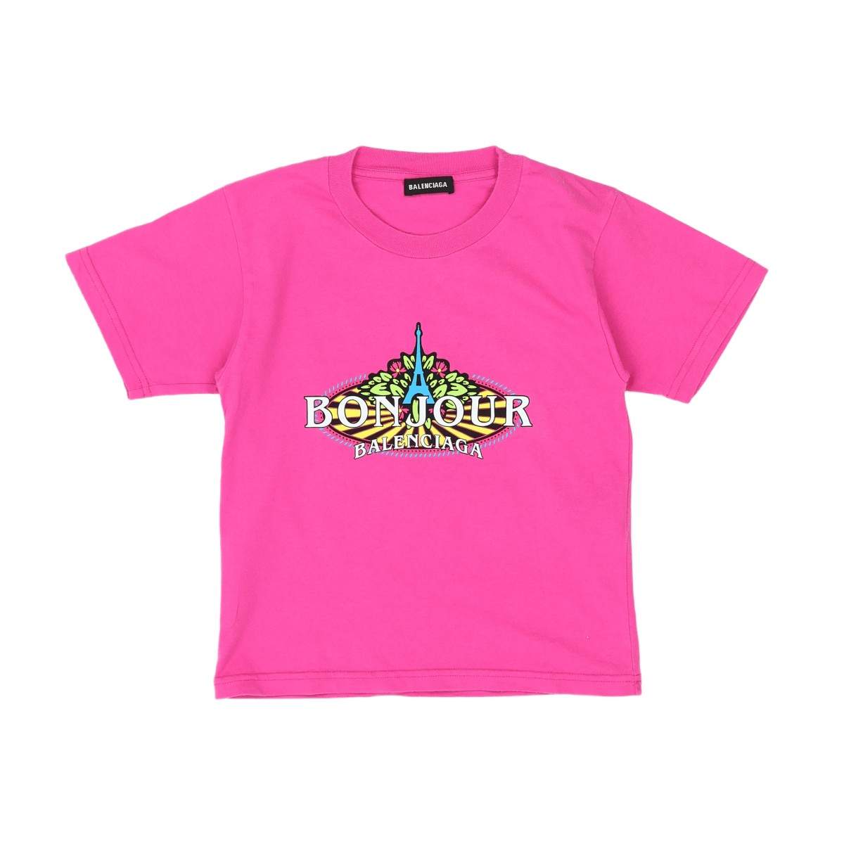 BALENCIAGA - T-SHIRT - ROSE - 6 ANS