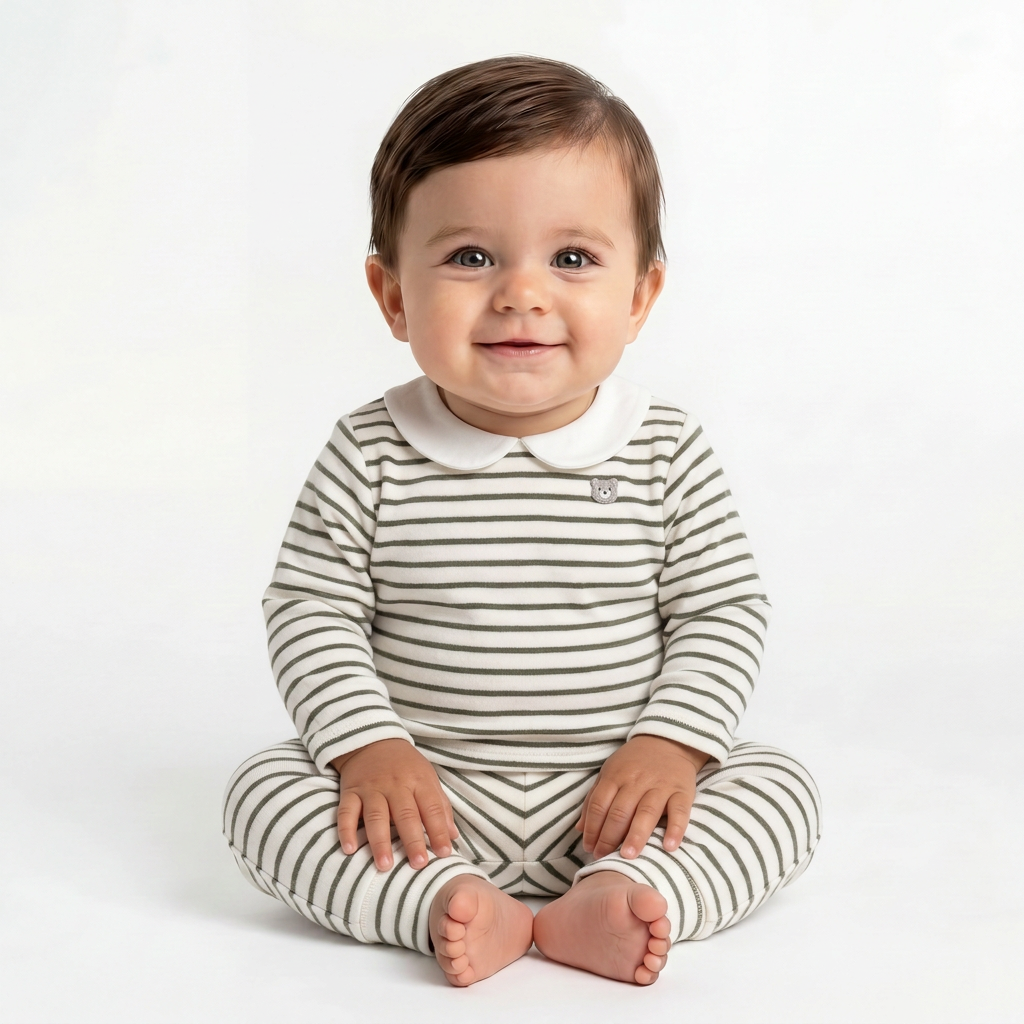 CYRILLUS - PYJAMA - BLANC - 18 MOIS