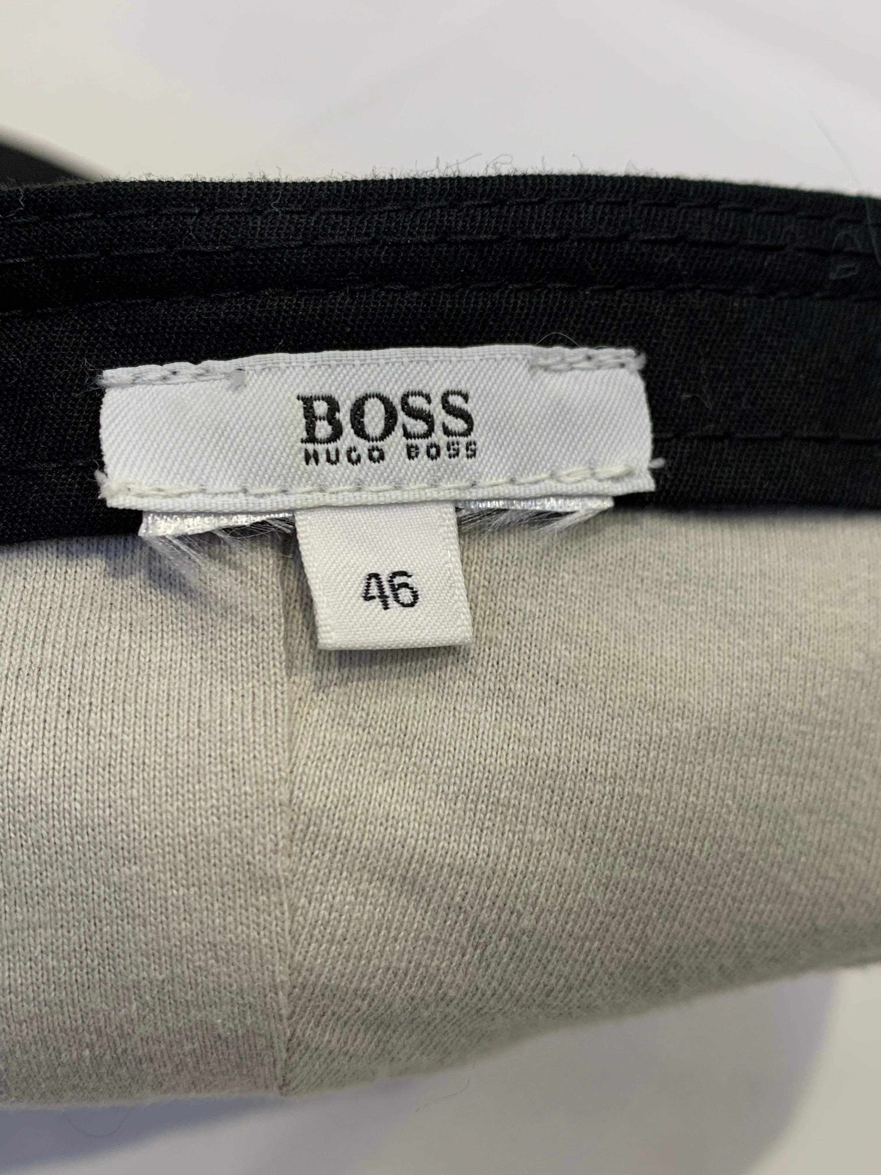 HUGO BOSS - CAP - BLACK - 9 MONTHS