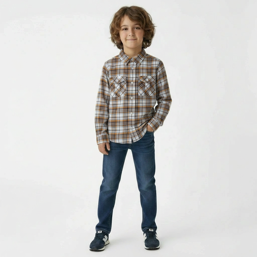 BONTON - CHEMISE - MULTICOLORE - 8 ANS