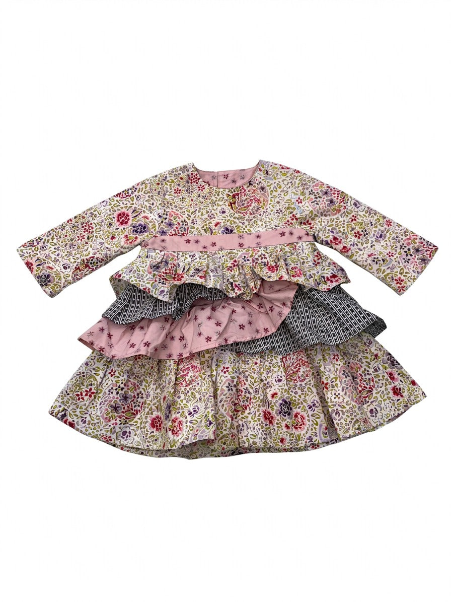 KENZO - ROBE - ROSE - 6 MOIS