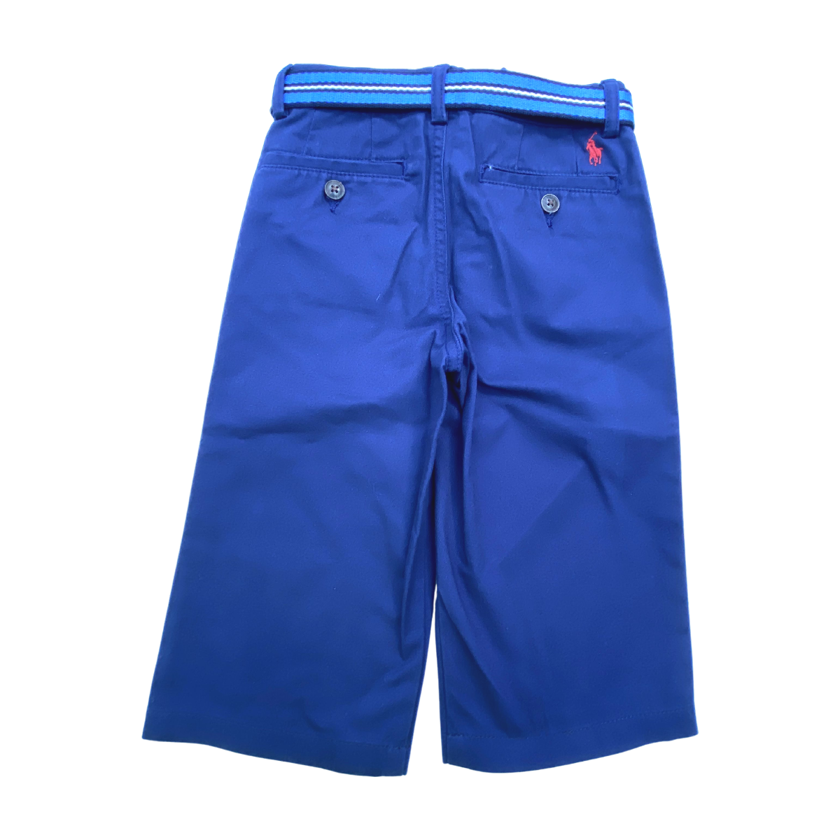 RALPH LAUREN - BERMUDA - BLEU - 8 ANS