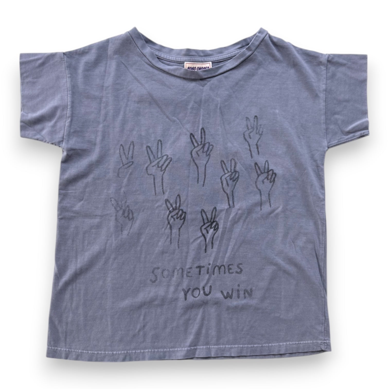 BOBO CHOSES - T-SHIRT - BLAU - 8 JAHRE