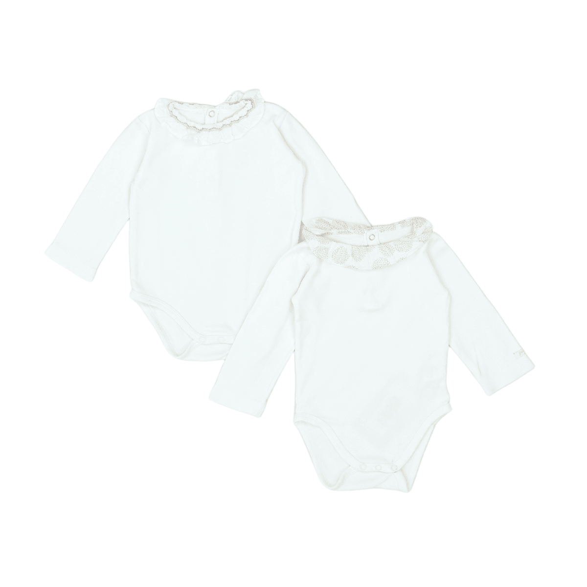 JACADI - ENSEMBLE BODY - BLANC - 12 MOIS