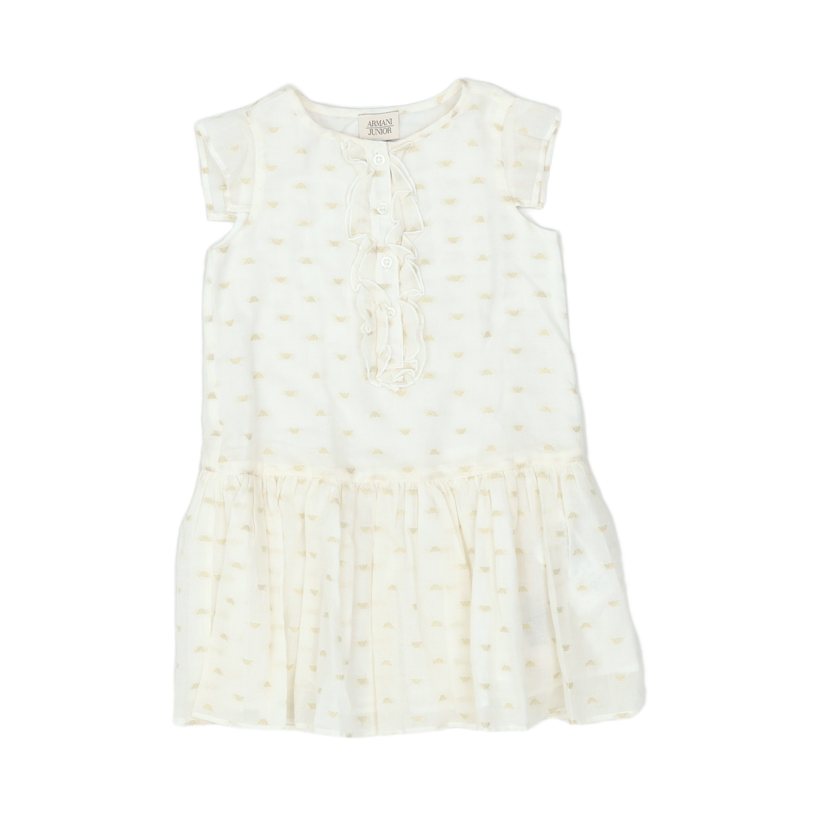 ARMANI - ROBE - BLANC - 4 ANS