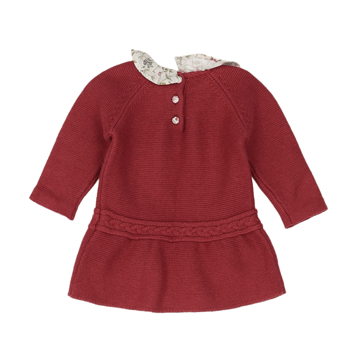 TARTINE & CHOCOLAT - ROBE - ROUGE - 3 MOIS