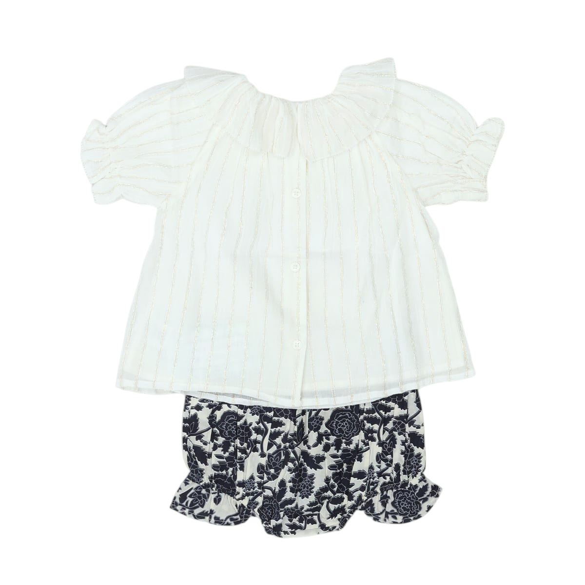 LOUIS LOUISE - ENSEMBLE - BLANC - 24 MOIS