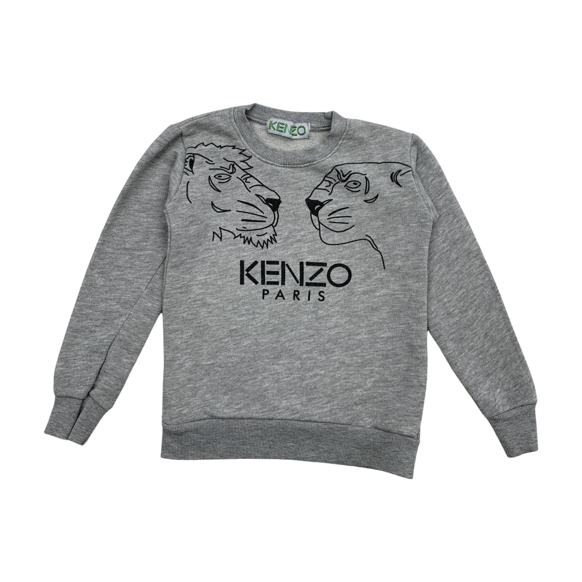KENZO - PULL - GRIS - 4 ANS