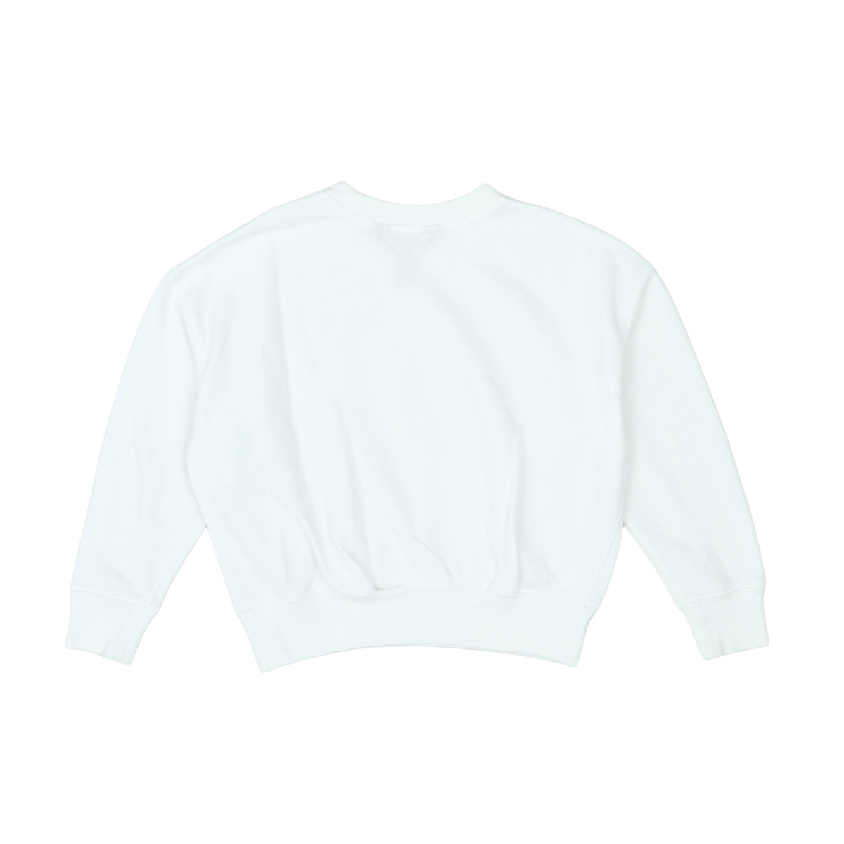 RALPH LAUREN - SWEAT - BLANC, ROSE - 7 ANS