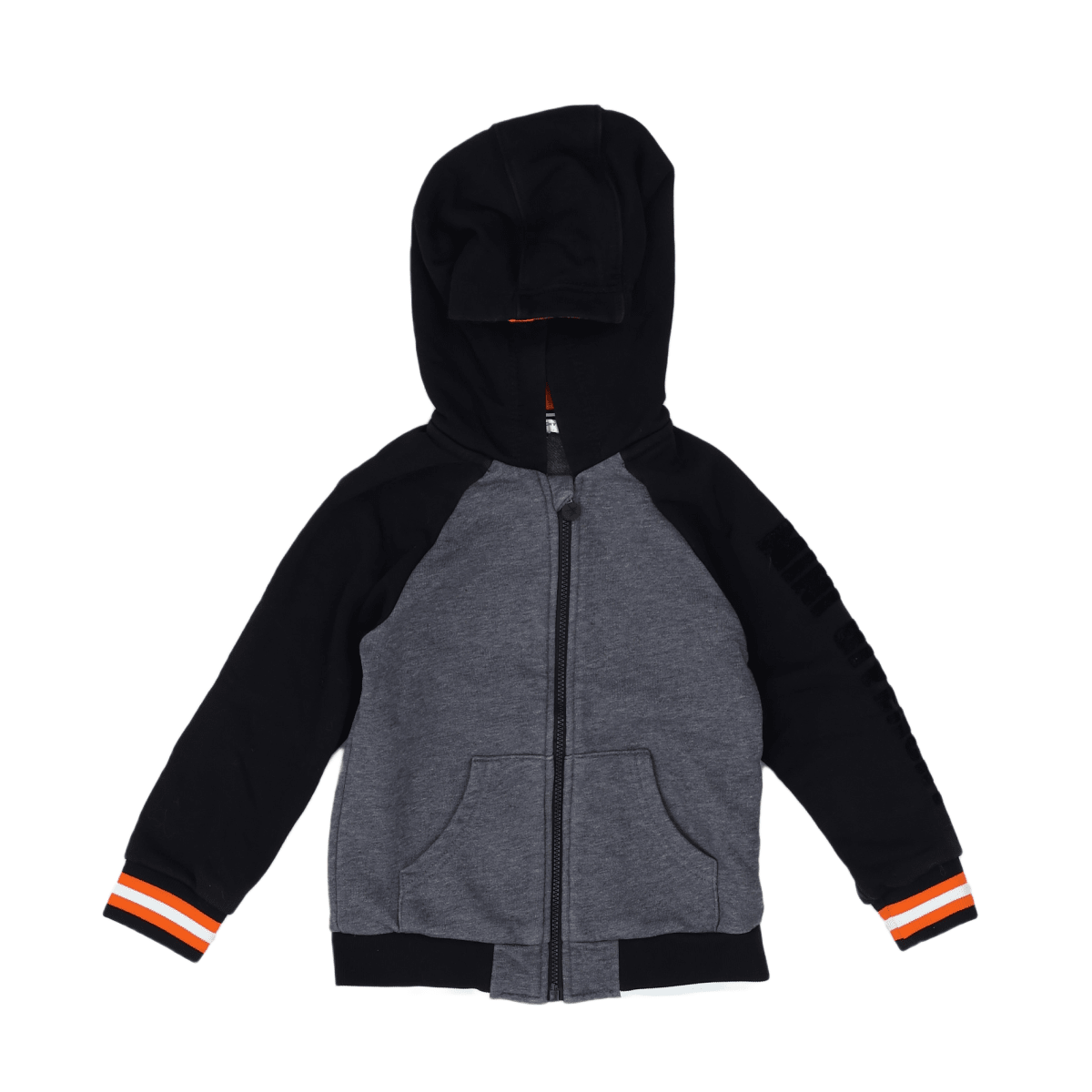 GIVENCHY - STRICKJACKE - GRAU, ORANGE - 3 JAHRE
