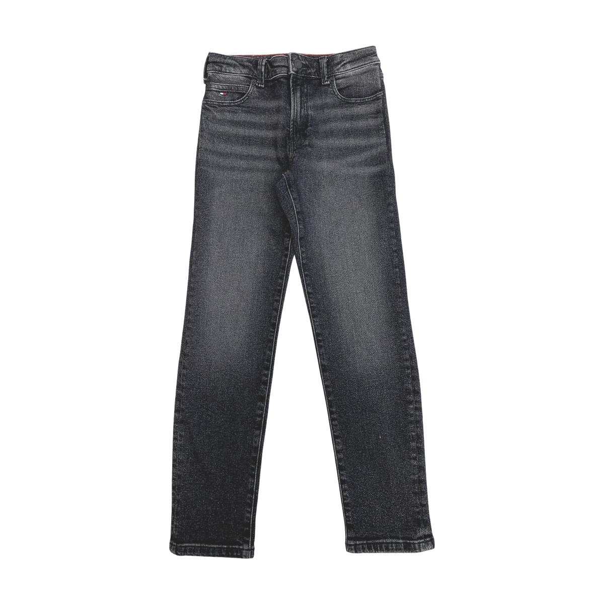 TOMMY HILFIGER - PANTALON - GRIS, NOIR - 10 ANS