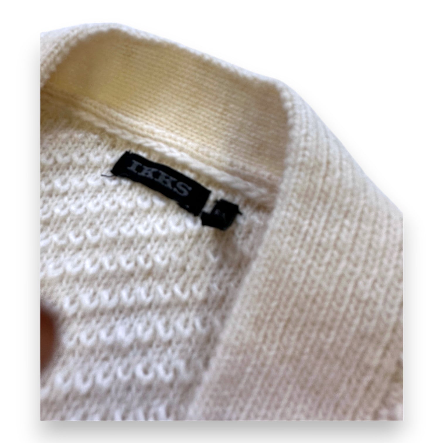 IKKS - BEIGE VEST - 6 YEARS